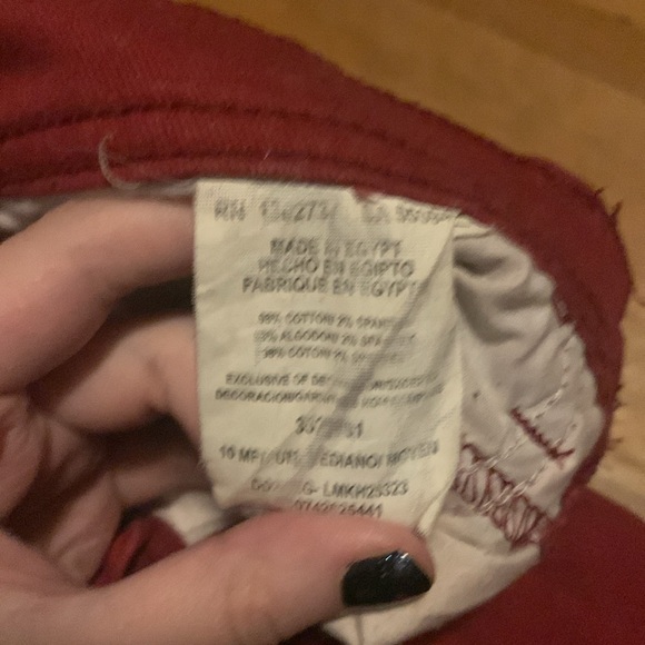 Vintage Red Trousers - Picture 3 of 6